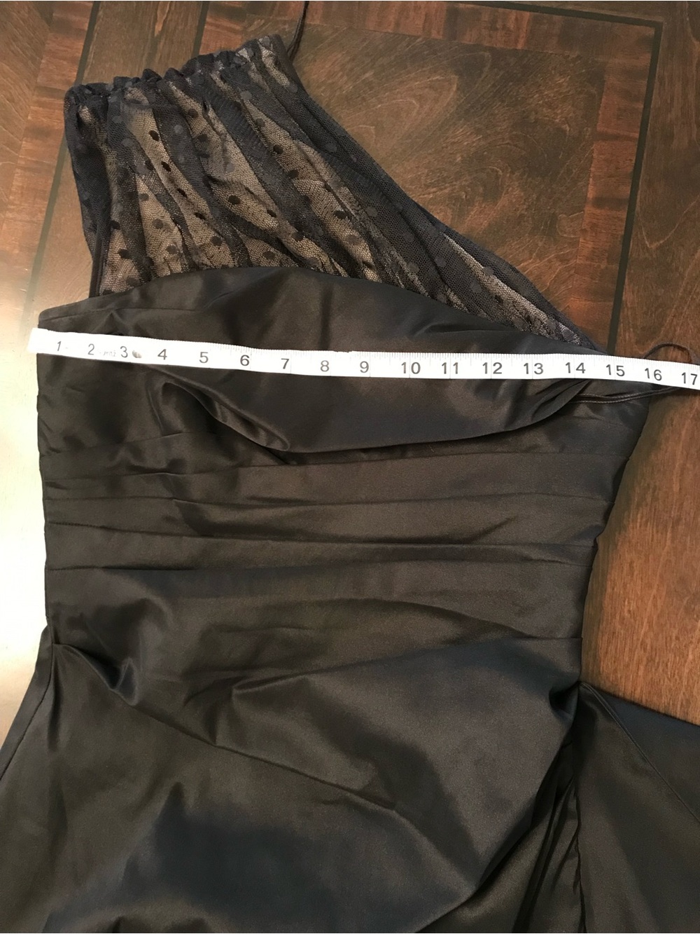 Retro Vintage Style One Shoulder Asymmetrical Sarong Wiggle Cocktail Dress Sz 6 - Picture 7 of 10